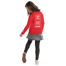 Youth Girls Long Sleeve Jiu-Jitsu Rash Guard – BJJ Training Shirt - Scarlet