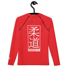 Youth Girls Long Sleeve Judo Rash Guard – Kids Martial Arts Training Shirt - Scarlet Exclusive Girls Judo Long Sleeve Rash Guard Youth