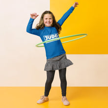 Youth Girls Long Sleeve Judo Rash Guard – Martial Arts Compression Shirt - Azul Exclusive Girls Judo Long Sleeve Rash Guard Youth