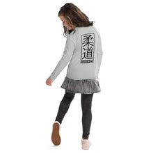 Youth Girls Long Sleeve Judo Rash Guard – Training and Competition Apparel - Smoke Exclusive Girls Judo Long Sleeve Rash Guard Youth