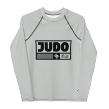 Youth Girls Long Sleeve Judo Rash Guard – Training and Competition Apparel - Smoke Exclusive Girls Judo Long Sleeve Rash Guard Youth