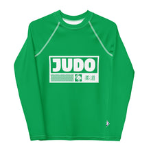 Youth Girls Long Sleeve Martial Arts Rash Guard – Judo Training Gear - Jade Exclusive Girls Judo Long Sleeve Rash Guard Youth