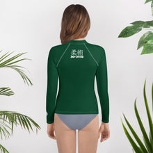 Youth Girls Long Sleeve Rash Guard – Timeless Jiu-Jitsu Design – Sherwood Forest