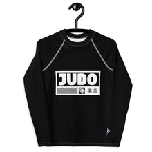 Youth Girls Martial Arts Rash Guard – Long Sleeve Judo Training Top - Noir Exclusive Girls Judo Long Sleeve Rash Guard Youth