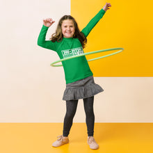 Youth Girls No-Gi Grappling Rash Guard – Long Sleeve Fightwear - Jade