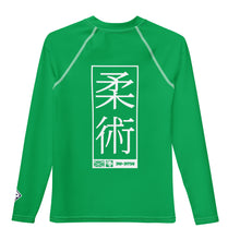 Youth Girls No-Gi Grappling Rash Guard – Long Sleeve Fightwear - Jade