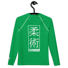 Youth Girls No-Gi Grappling Rash Guard – Long Sleeve Fightwear - Jade