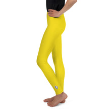 Youth Girls Solid Color Leggings – Gym, Dance & Outdoor Ready - Golden Sun