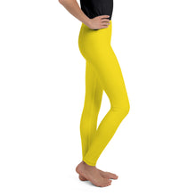 Youth Girls Solid Color Leggings – Gym, Dance & Outdoor Ready - Golden Sun