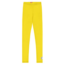 Youth Girls Solid Color Leggings – Gym, Dance & Outdoor Ready - Golden Sun