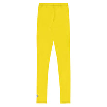Youth Girls Solid Color Leggings – Gym, Dance & Outdoor Ready - Golden Sun