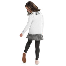 Youth Girls Training Rash Guard – Classic Long Sleeve Jiu-Jitsu Shirt – Snow