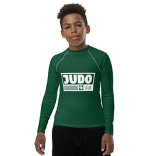 Youth Judo Rash Guard for Boys – Long Sleeve Martial Arts Training Top - Sherwood Forest Boys Exclusive Judo Long Sleeve Rash Guard Youth
