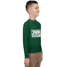 Youth Judo Rash Guard for Boys – Long Sleeve Martial Arts Training Top - Sherwood Forest Boys Exclusive Judo Long Sleeve Rash Guard Youth