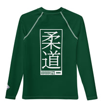 Youth Judo Rash Guard for Boys – Long Sleeve Martial Arts Training Top - Sherwood Forest Boys Exclusive Judo Long Sleeve Rash Guard Youth