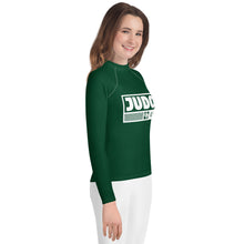 Youth Judo Rash Guard for Girls – Long Sleeve Martial Arts Training Top - Sherwood Forest