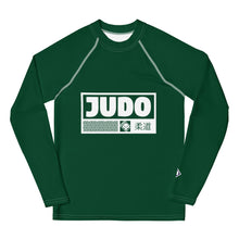 Youth Judo Rash Guard for Girls – Long Sleeve Martial Arts Training Top - Sherwood Forest