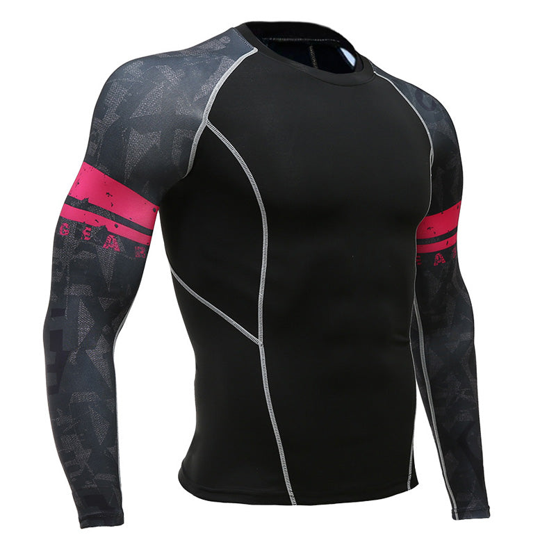 Battle Maniac Long Sleeve No Gi BJJ Compression Rash Guard for Jiu Jitsu, MMA, Grappling and Wrestling Long Sleeve Rash Guard