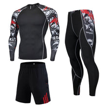 Motor City Madness 2 Long Sleeve No Gi BJJ Compression Rash Guard, Leggings & Shorts for Jiu Jitsu, MMA, Grappling & Wrestling Kit - Soldier Complex