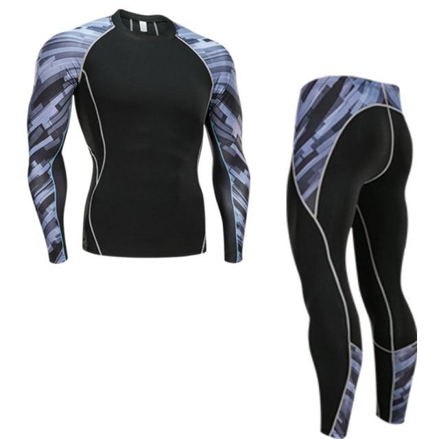 Cold Steel Long Sleeve No Gi BJJ Compression Rash Guard & Leggings/Spats for Jiu Jitsu, MMA, Grappling & Wrestling Kit Kit Leggings Long Sleeve Rash Guard Spats