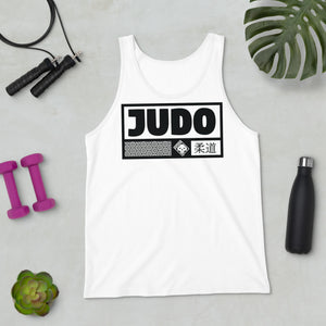 Men's Judo Tank Tops - Perfect for Throwing and Grappling - Light 001 - Soldier Complex