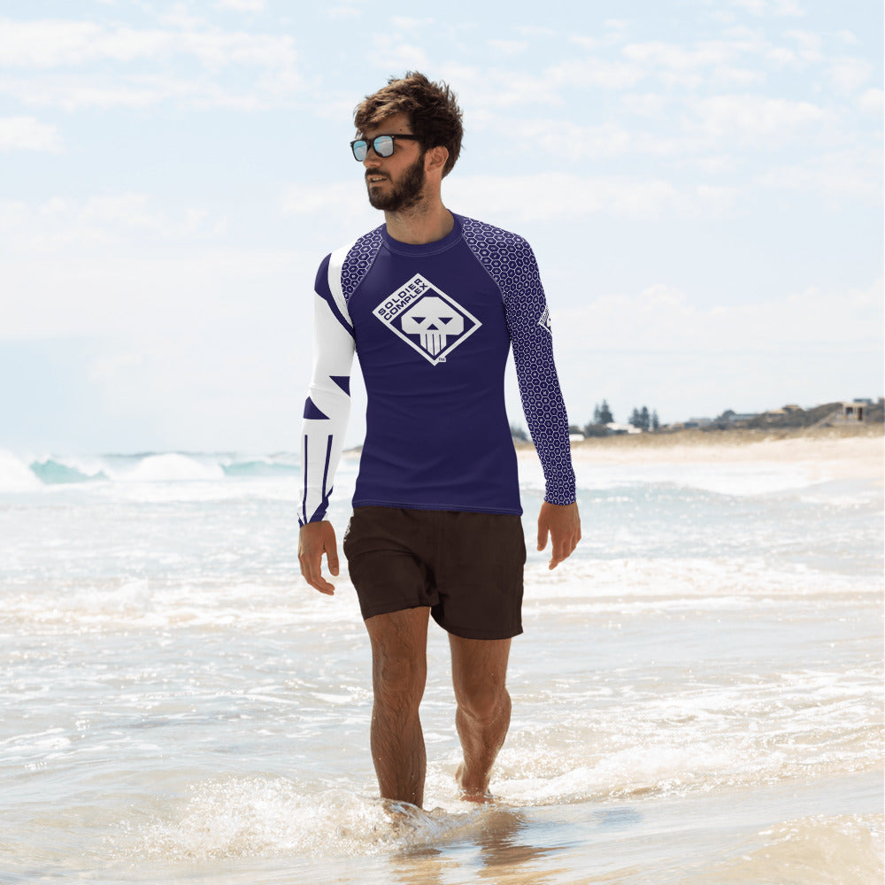 Men's Soldier Complex 001 Long Sleeve No Gi BJJ Compression Rash Guard