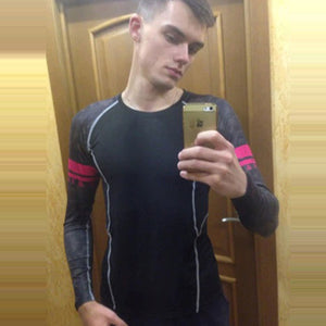 Grave Danger 2 Long Sleeve No Gi BJJ Compression Rash Guard, Leggings & Shorts for Jiu Jitsu, MMA, Grappling & Wrestling Kit - Soldier Complex