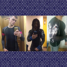 Undead Crusader 2 Long Sleeve No Gi BJJ Compression Rash Guard, Leggings & Shorts for Jiu Jitsu, MMA, Grappling & Wrestling Kit - Soldier Complex