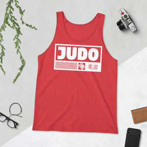 Men's Stylish Judo Tank Tops - Show off Your Skills on the Mat - Dark 001 - Soldier Complex