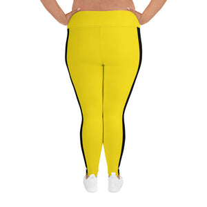 Plus Size Women's Game of Death and Kill Bill Inspired Yoga Pants: Perfect for Jiu Jitsu, Workouts, and More - Soldier Complex